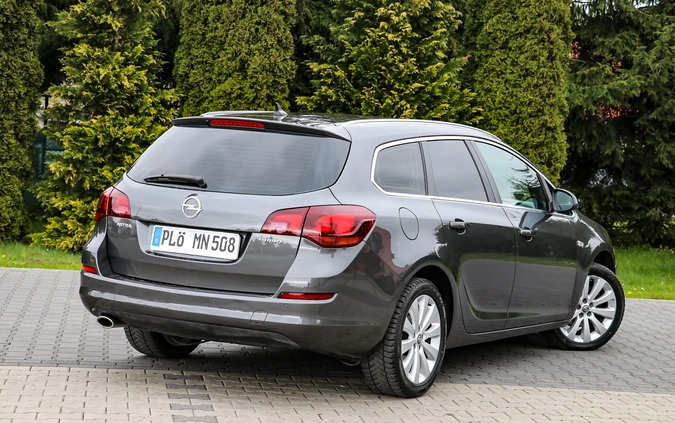 Opel Astra cena 26900 przebieg: 169397, rok produkcji 2011 z Nowy Dwór Mazowiecki małe 781